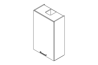 Skrinka Kuchynská závesná Kammono P2 WP3B60.1/100 digestorová do riadu nad plyta indukcyjna