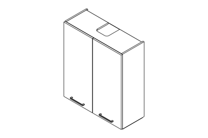 Skrinka Kuchynská závesná Kammono P2 WP8C80/90 digestorová do riadu nad plyta indukcyjna