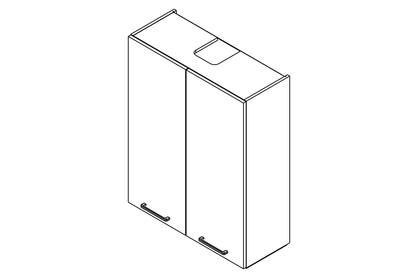 Skrinka Kuchynská závesná Kammono P2 WP8C80/100 digestorová do riadu nad plyta indukcyjna