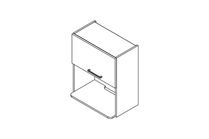 Skrinka Kuchynská závesná Kammono P2 WOM60/71 pod zabudowe mikrofalowki wolnostojacej