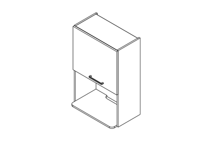 Skrinka Kuchynská závesná Kammono P2 WOM60/90 pod zabudowe mikrofalowki wolnostojacej