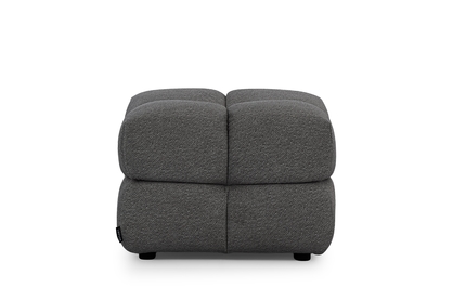Magnelio Prestige Mini puff – grafitszürke Leo 16 easy clean szövet