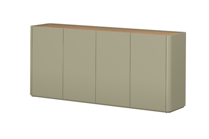 Komoda Elivo 200 cm - eukalyptus / dub baltic dune