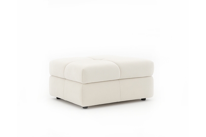 Taburet Magnelio Mini - krémový zamat Bluvel 22