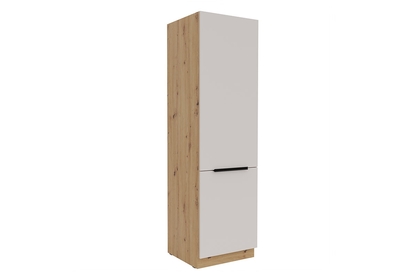 Kuchyňský sloupek Arvani 60 DK-210 dvoudveřový - kašmír / dub artisan