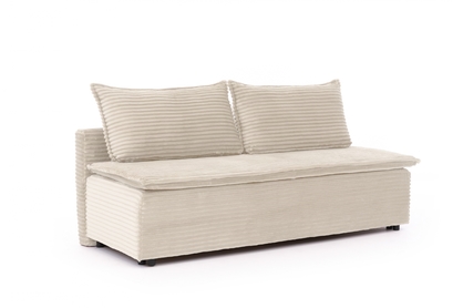 Pohovka rozkladana Firioza S vnútorným úložným priestorom- béžový plusz Tilia 03