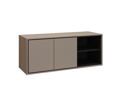 Závěsná skříňka pod umyvadlo Irvine 120 cm – congo / černá