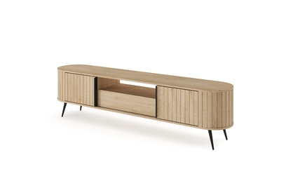 TV stolík Luvio 196 cm so zásuvkou - dub cremona