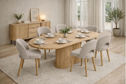 Jídelní sestava Luvio I - dub cremona