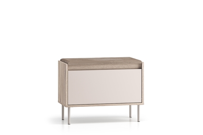 Botník Tivano 06 69 cm - kašmír / dub cremona