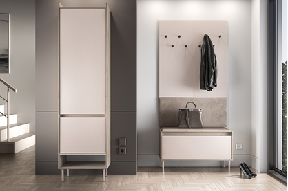 Předsíňová sestava Tivano I - kašmír / dub cremona