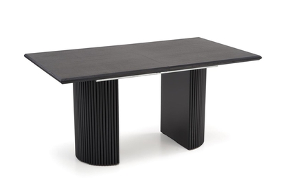 Rozkladací jedálenský stôl Lorero 160-250x90 cm - prírodný dub / čierny