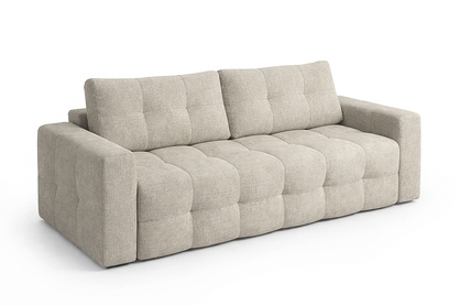 Pohovka Lumaro s rozkládací funkcí - světlý béžový šenil Vibe 06