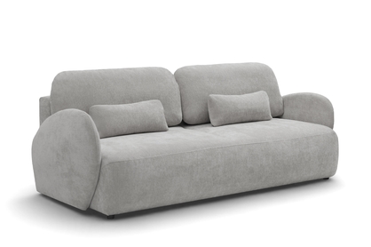 Pohovka s funkciou spania Dinel - sivý šenil Vibe 86