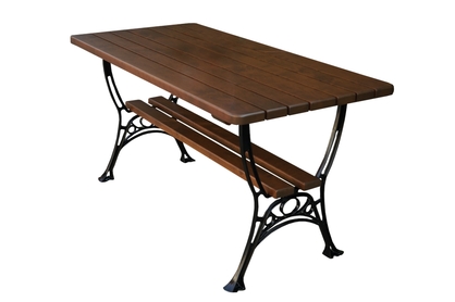 Stôl záhradný Krolewski 150x78 cm - Orech wloski