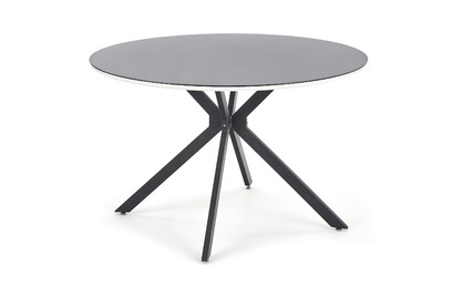 Jedálenský stôl Avelar 120 cm - čierna