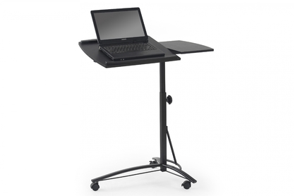 B14 laptop asztal - 73 cm - fekete