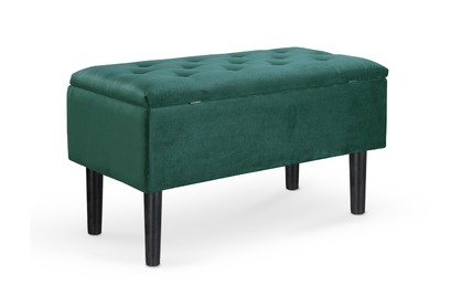CLEO lavice s úložným prostorem tmavě zelený