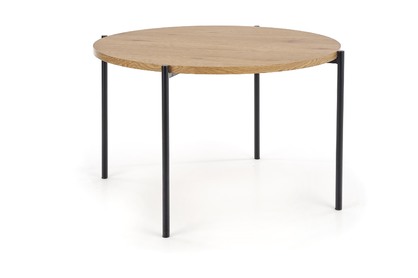stôl Morgan - Dub zlaté / Čierny