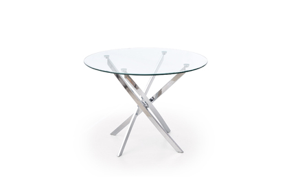 stôl Raymond - bezfarebná / Chróm