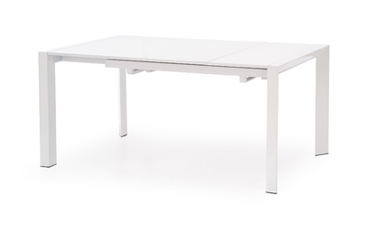 Rozkladací jedálenský stôl STANFORD XL 130-250x80 cm - biela