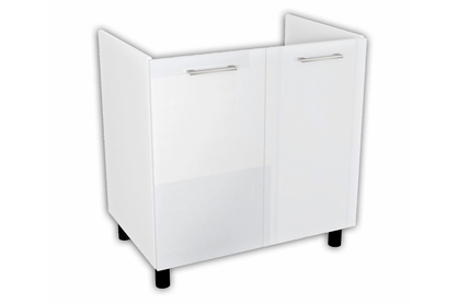 VENTO DK-80/82 mosogató alatti szekrény, eleje: fehér