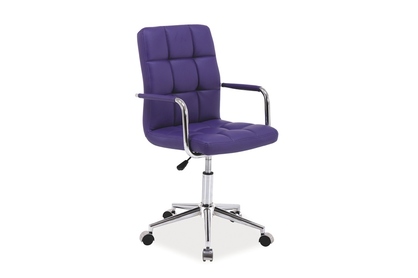 Židle kancelářská Q-022 fialová