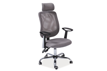 Židle kancelářská Q-118 šedý 