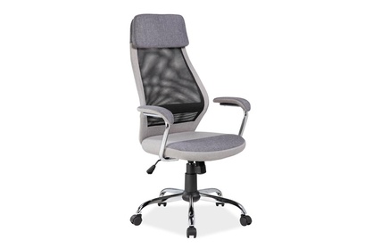 Židle kancelářská Q-336 šedý 