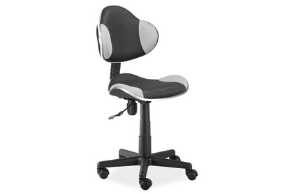 Židle kancelářská Q-G2 šedý/černý 