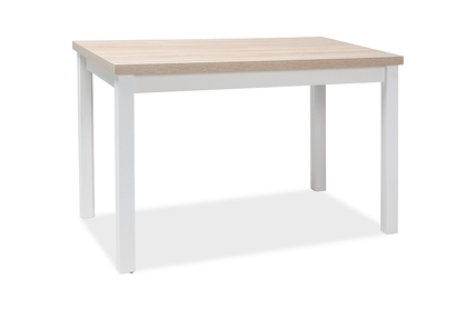 Stůl ADAM dub sonoma/bílý MAT 100x60 