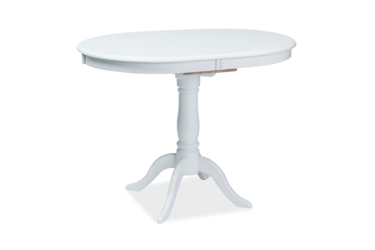 Stôl DELLO biely 100(129)x70 