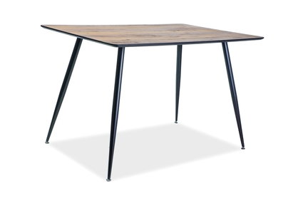 Stôl REMUS Orech/Čierny rám 120X80 