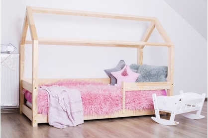 Detská posteľ domček so zábranou Melka 