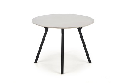 stôl okrúhly Balrog - svetlý popol / Čierny