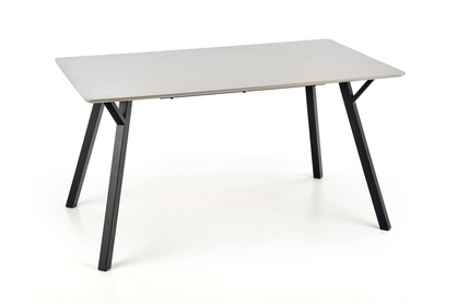 stôl Balrog - Čierny / svetlý popol