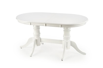Rozkladací jedálenský stôl Joseph 150-190x90 cm - biela