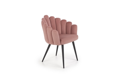 K410 szék - rózsaszín bársony