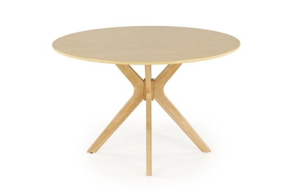 Okrúhly stôl Lorano 120 cm - prírodný dub