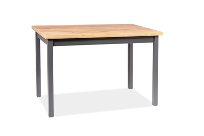 Stôl do jedálne Adam 100x60 cm - Dub lancelot / Antracytová
