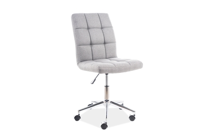 Židle kancelářská Q-020 šedý materiál 