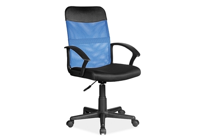 Židle kancelářská Q-702 Modrý/Černý 