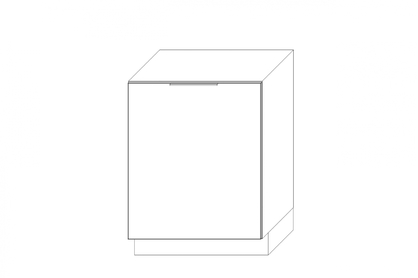 Přední panel na myčku 60 cm Kammono K2 FZMYW60 s plným čelem