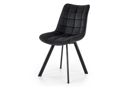 Moderná Čalúnená stolička K332 - Čierna
