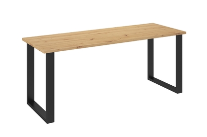 Stôl Loftowy Industriálny 185x67 - Dub Artisan
