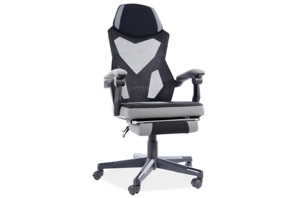 Židle kancelářská Q-939 Černý/šedý