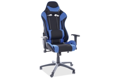Kancelářská židle Viper - černá / modrá