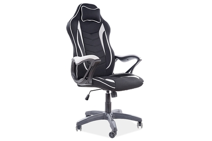 Kancelářská židle Zenvo - černá / šedá