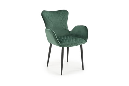 K427 Židle tmavě zelená