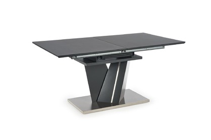 SALVADOR összecsukható asztal, asztallap - hamu sötét, lábak - hamu sötét